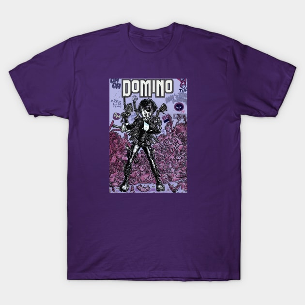 Marvel's Domino T-Shirt by Rudeman